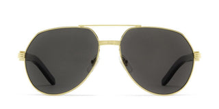 Cartier Première De Cartier Ct0272s Men Gold Pilot Sunglasses