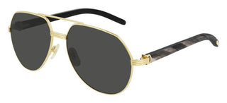 Cartier Première De Cartier Ct0272s Men Gold Pilot Sunglasses