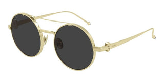 Cartier CT0279S men Gold Round Sunglasses