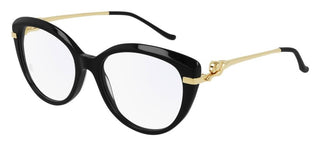 Cartier CT0283O women Black Cat Eye Eyeglasses