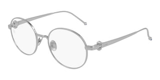 Cartier CT0293O men Silver Round Eyeglasses