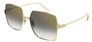 Cartier Santos de Cartier CT0297S women Gold Squared Sunglasses