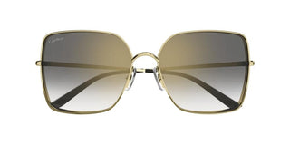 Cartier CT0299S women Gold Visor Sunglasses