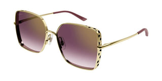 Cartier CT0299S women Gold Visor Sunglasses