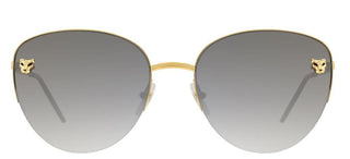 Cartier Panthère de Cartier CT0301S women Gold Visor Sunglasses