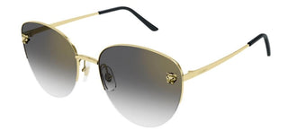 Cartier Panthère de Cartier CT0301S women Gold Visor Sunglasses