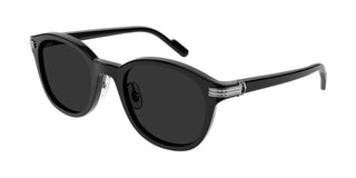 Cartier CT0302S men Black Visor Sunglasses