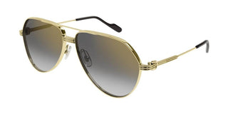 Cartier CT0303S men Gold Visor Sunglasses