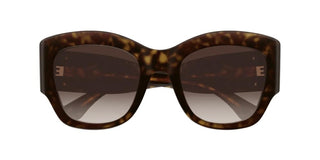 Cartier CT0304S women Havana Visor Sunglasses