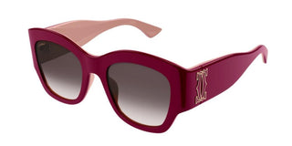 Cartier CT0304S women Violet Visor Sunglasses