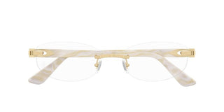 Cartier Ct0318o Women White Squared Eyeglasses