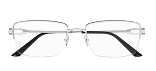 Cartier CT0319O men Silver Geometric Eyeglasses