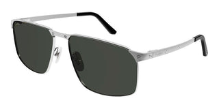 Cartier Santos de Cartier CT0322S men Silver Squared Sunglasses