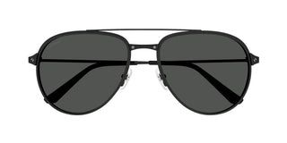 Cartier Santos de Cartier CT0325S men Black Pilot Sunglasses