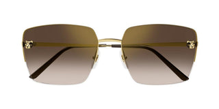 Cartier Panthère de Cartier CT0333S women Gold Squared Sunglasses