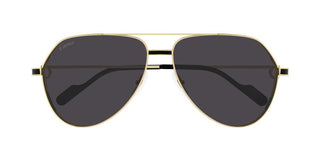 Cartier Première de Cartier CT0334S men Gold Pilot Sunglasses