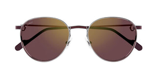 Cartier CT0335S men Ruthenium Geometric Sunglasses