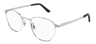 Cartier Santos de Cartier CT0337O men Silver Geometric Eyeglasses