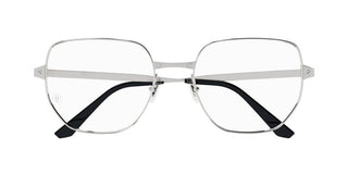 Cartier CT0339O women Silver Geometric Eyeglasses