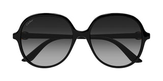 Cartier CT0350S women Black Butterfly Sunglasses