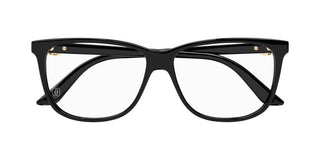 Cartier CT0351O women Black Geometric Eyeglasses