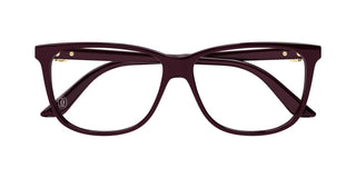 Cartier CT0351O women Red Geometric Eyeglasses