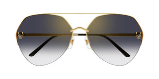 Cartier Panthère de Cartier CT0355S women Gold Visor Sunglasses