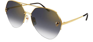 Cartier Panthère de Cartier CT0355S women Gold Visor Sunglasses