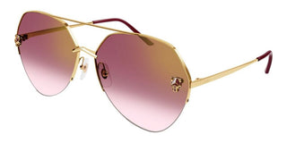 Cartier Panthère de Cartier CT0355S women Gold Visor Sunglasses