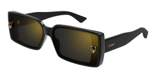 Cartier Panthère de Cartier CT0358S women Black Geometric Sunglasses