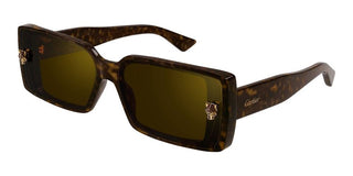 Cartier Panthère de Cartier CT0358S women Havana Geometric Sunglasses