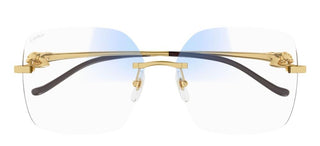 Cartier Panthère de Cartier CT0359S women Gold Visor Sunglasses