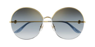 Cartier CT0360S women Gold Round Sunglasses