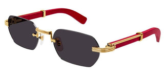 Cartier Première de Cartier CT0362S men Red Geometric Sunglasses