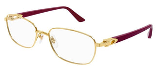 Cartier CT0368O women Gold Cat Eye Eyeglasses