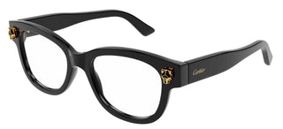 Cartier CT0373OA women Black Cat Eye Eyeglasses