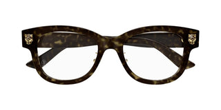 Cartier CT0373OA women Havana Cat Eye Eyeglasses