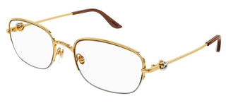 Cartier CT0374O women Gold Geometric Eyeglasses