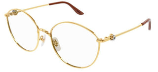 Cartier CT0375O women Silver Round Eyeglasses