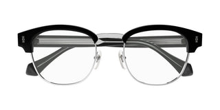 Cartier CT0378O men Black Geometric Eyeglasses