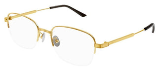 Cartier CT0382O men Gold Geometric Eyeglasses