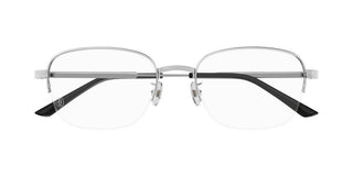 Cartier CT0382O men Silver Geometric Eyeglasses