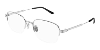 Cartier CT0382O men Silver Geometric Eyeglasses