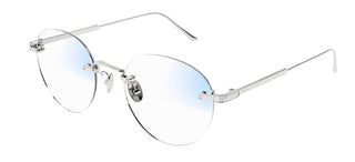 Cartier Signature C de Cartier CT0393S men Silver Round Sunglasses