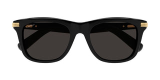 Cartier Première De Cartier Ct0396s Men Black Squared Sunglasses