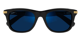 Cartier Première de Cartier CT0396S men Black Squared Sunglasses