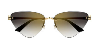 Cartier Panthère de Cartier CT0399S women Gold Cat Eye Sunglasses