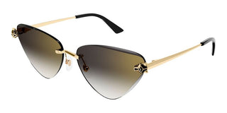 Cartier Panthère de Cartier CT0399S women Gold Cat Eye Sunglasses