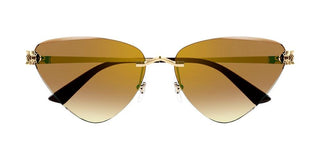 Cartier Panthère de Cartier CT0399S women Gold Cat Eye Sunglasses