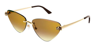 Cartier Panthère de Cartier CT0399S women Gold Cat Eye Sunglasses